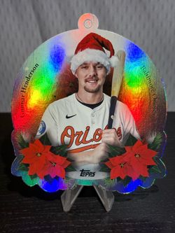 Gunnar Henderson 2025 Topps Holiday - Oversized Ornaments