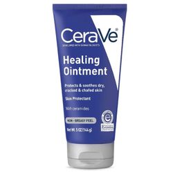 CeraVe Healing Ointment, Hydrating Skin Protectant With Petrolatum, Hyaluronic Acid & Ceramides 5oz