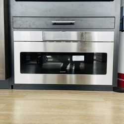 Sharp - 30 1.2 Cu. Ft. Built-in Microwave Drawer - Stainless steel Model:SMDASY 29IQJ