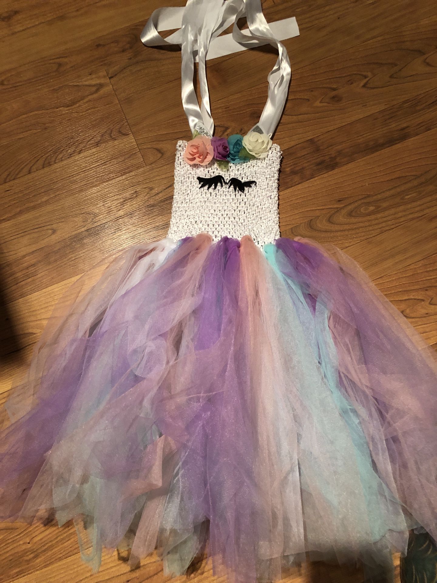 Unicorn Costume Dress For Kids