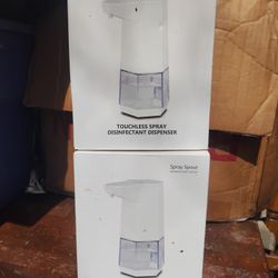 Toch less Spray Disinfectant Dispensers
