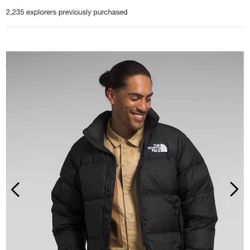 Medium Northface Puffer Jacket