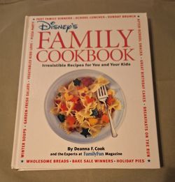 Disney's Family Cookbook, Hard Cover, Full Color, 255pgs.