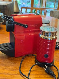 Nespresso and milk frother