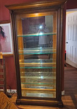 High end curio display case