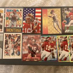 Joe Montana Card Lot X100