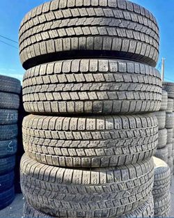 265/70/17 Goodyear vendo un set de llantas usadas excelente condiciones de vida las 4 ✅🤩I am selling a set of used tires, all 4 in excellent living c