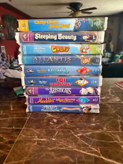 Vintage Disney VHS Movie Lot – 9 Movies 📼✨
