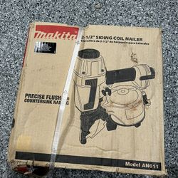 Makita 2‑1/2" Siding Coil Nailer