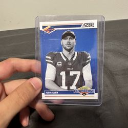 Josh Allen The Franchise 2024 Panini Score Football