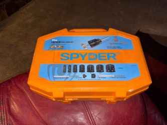 Spyder 11pc Bi-Metal Hole Saw Kit with Rapid Core Eject & Hard Case