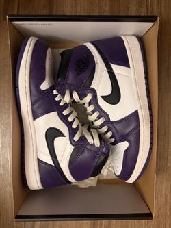Jordan 1 Court Purple