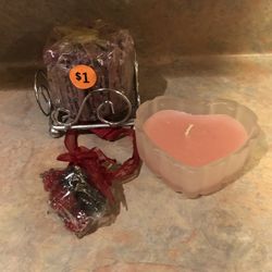 Candle And Candle Holder