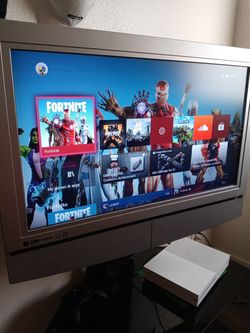 TV and stand for sale