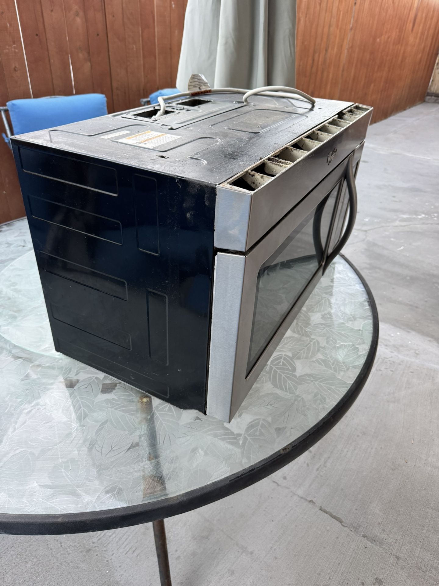 Whirlpool Over The Range Microwaveve