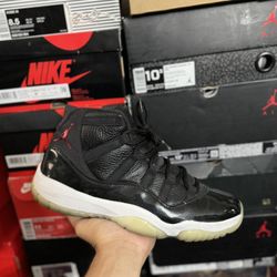 Jordan 72-10 11s size 11 USED But Clean