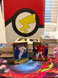 Vintage sports card collection 1990s