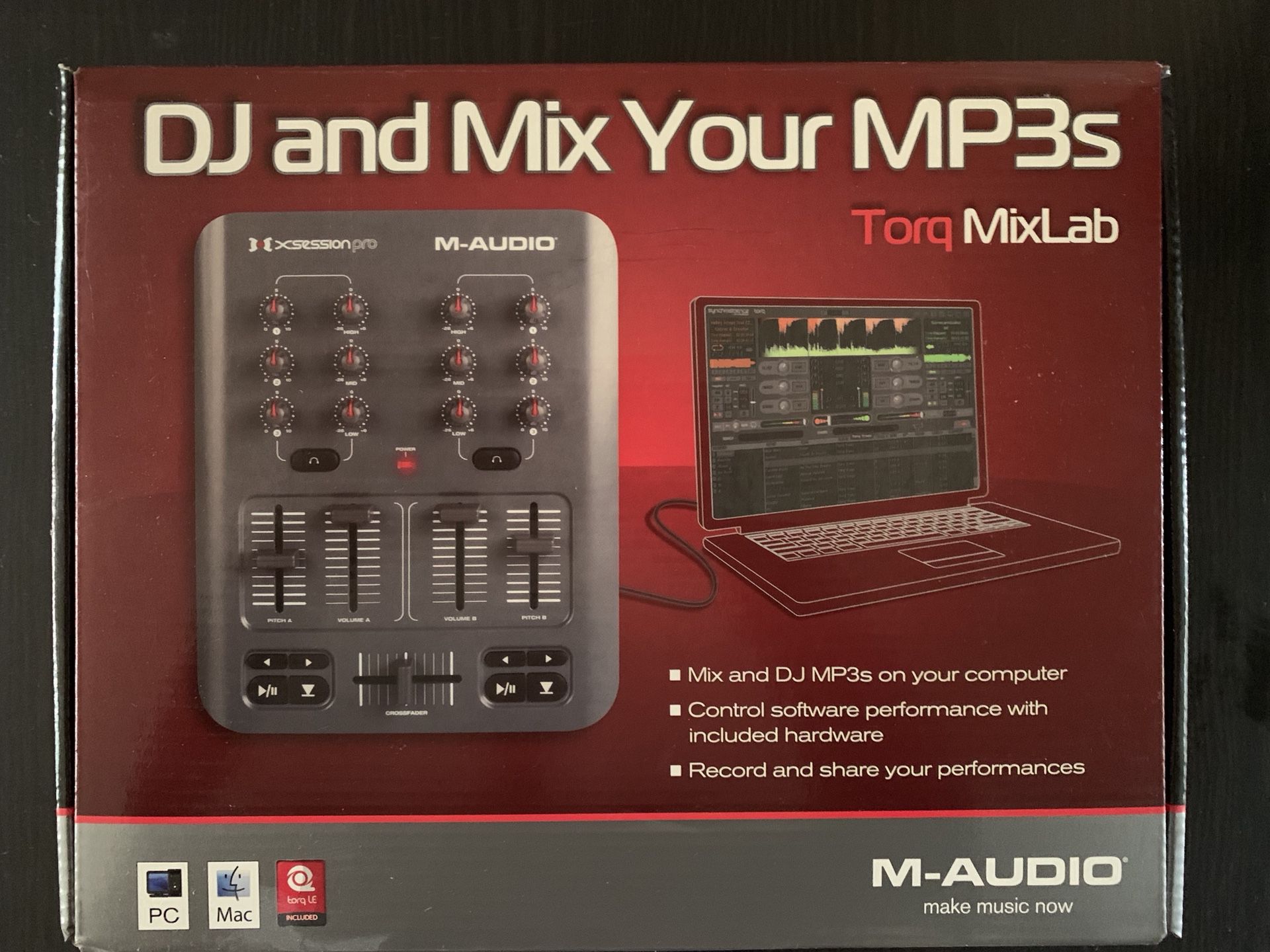M-Audio Torq MixLab Digital DJ System X Session Pro