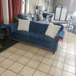 1pc Royal Blue Sofa Only