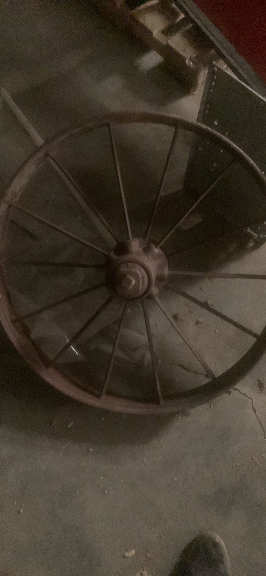 Antique Wagon Wheel 100+ Years Old 