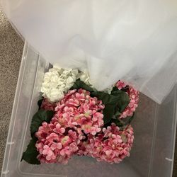 Tulle & Fake Flowers