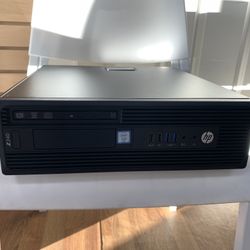 HP Z240 SFF workstation Xeon V5 16GB RAM DDR4 2 hard drives (256GB SSD & 1TB HDD)