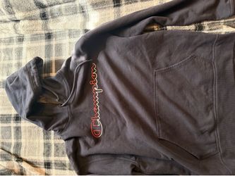 Champion Script Logo Pullover Hoodie