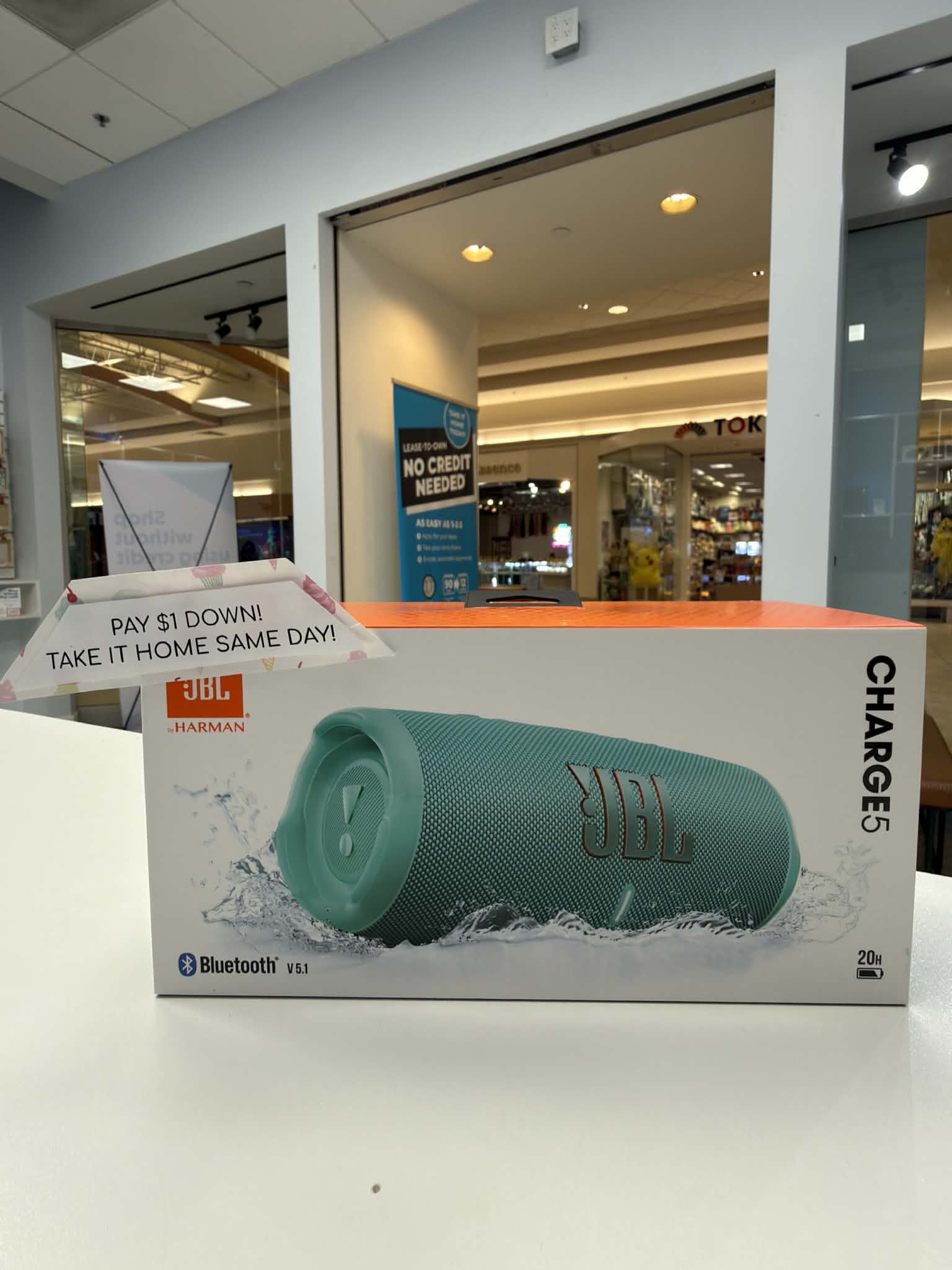 JBL Charge 5 Bluetooth Speaker - Pay $5 DOWN AVAILABLE - NO CREDIT NEEDED