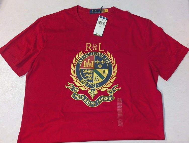 New men's polo Large short sleeve shirt