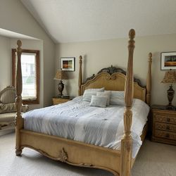 Henredon Biscayne Bedroom Set + Mattress