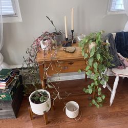 Antique Sewing Machine Table