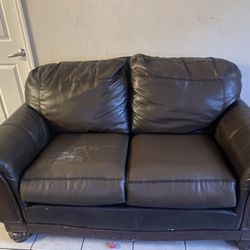 Small Dark Brown  Small Sofa 
