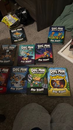 Dog man books 4 bucks each dollar 36  for all