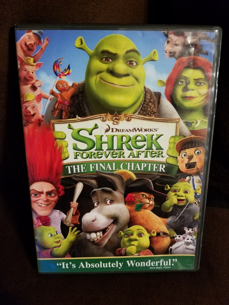 SHREK THE FINAL CHAPTER DVD