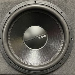 DS18 15” Sub 1500 watt Dual Coil 2 Ohm with box