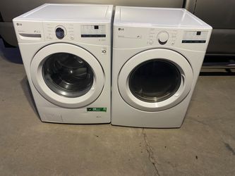 LG Front Load Washer and Dryer Set