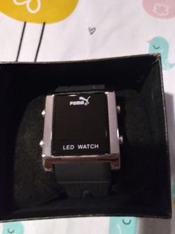 Brand new puma watch vary nice its in own black box selling for 100.00