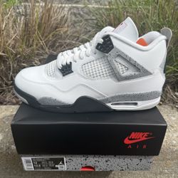 Jordan 4 White Cement Size 12 Men’s