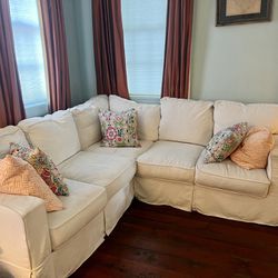 GDC White Sectional Sofa