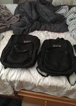 2 jansport backpacks