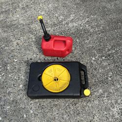 Gas Can and Oil Container