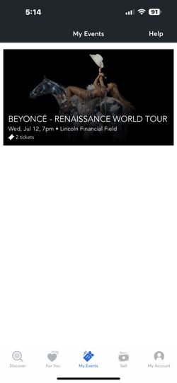 Beyoncé Tickets 