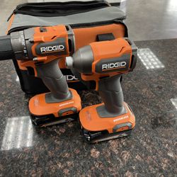 Ridgid Brushless Drill Set 