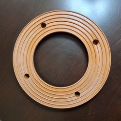 8" Surface Protector Ring – Plant Pot Riser & Moisture Barrier by Worldwide Inc