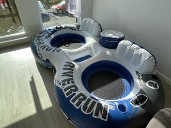 River Run 2 person float tube lightly used