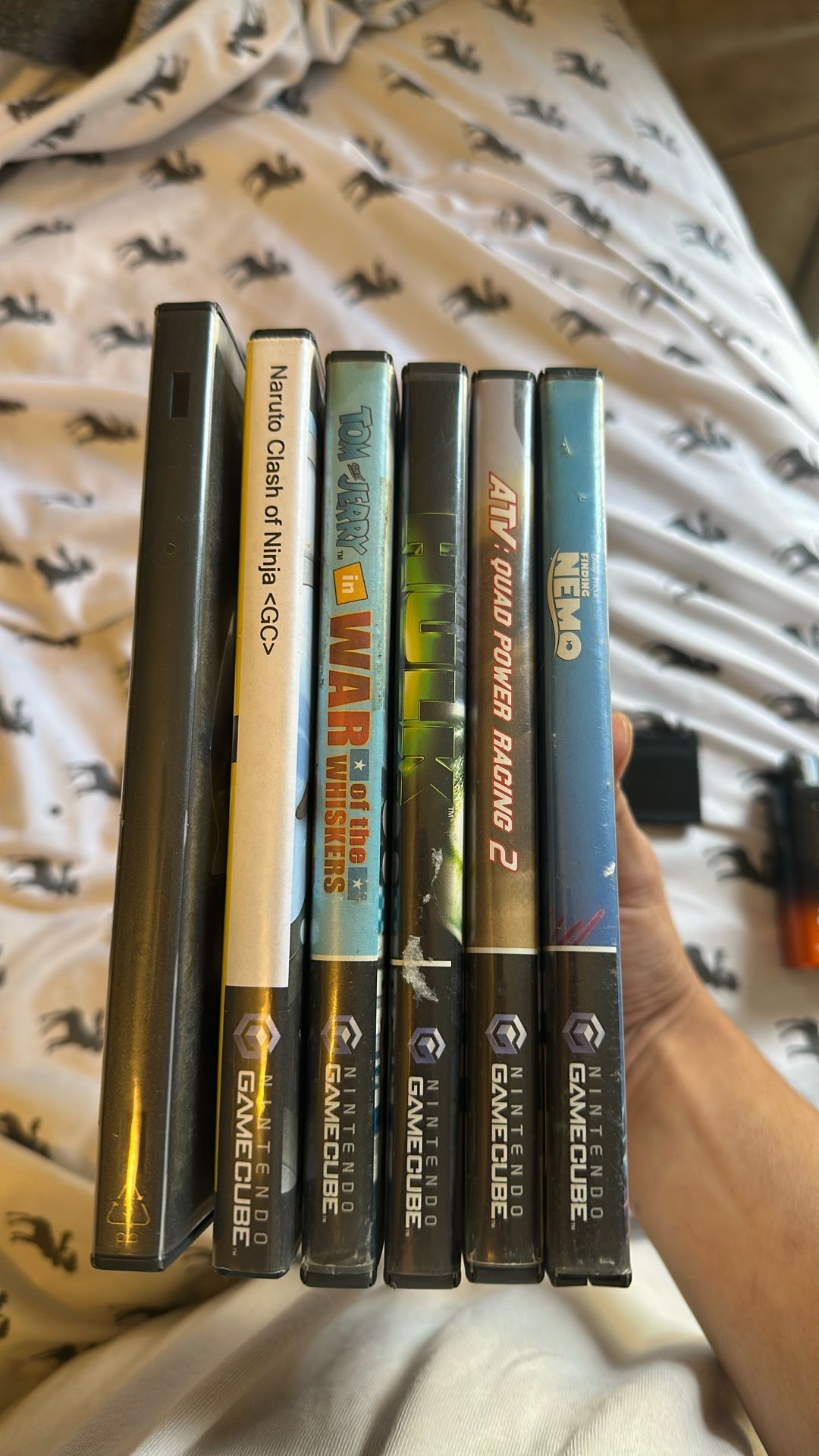 GameCube Games And Memory Card
