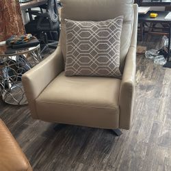 Macy’s Italian Swivel Chair LIKE NEW