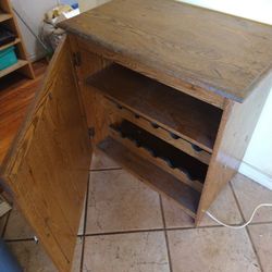 Wood Wine Cabinet