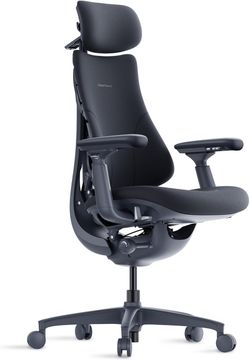 LiberNovo Omni Dynamic Ergonomic Office Chair, Comfy Desk Chair, 48cm