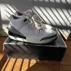 Air Jordan 3 White Cement Size 12